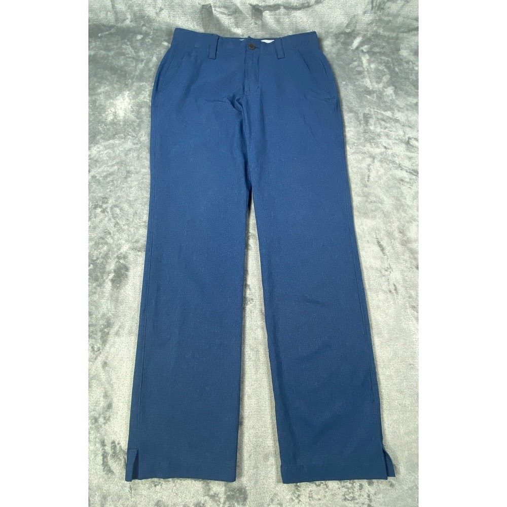 Under Armour Pants Mens Fits 30x30 Blue Moisture Wicking Tech UA Straight Leg